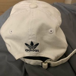 White adidas hat